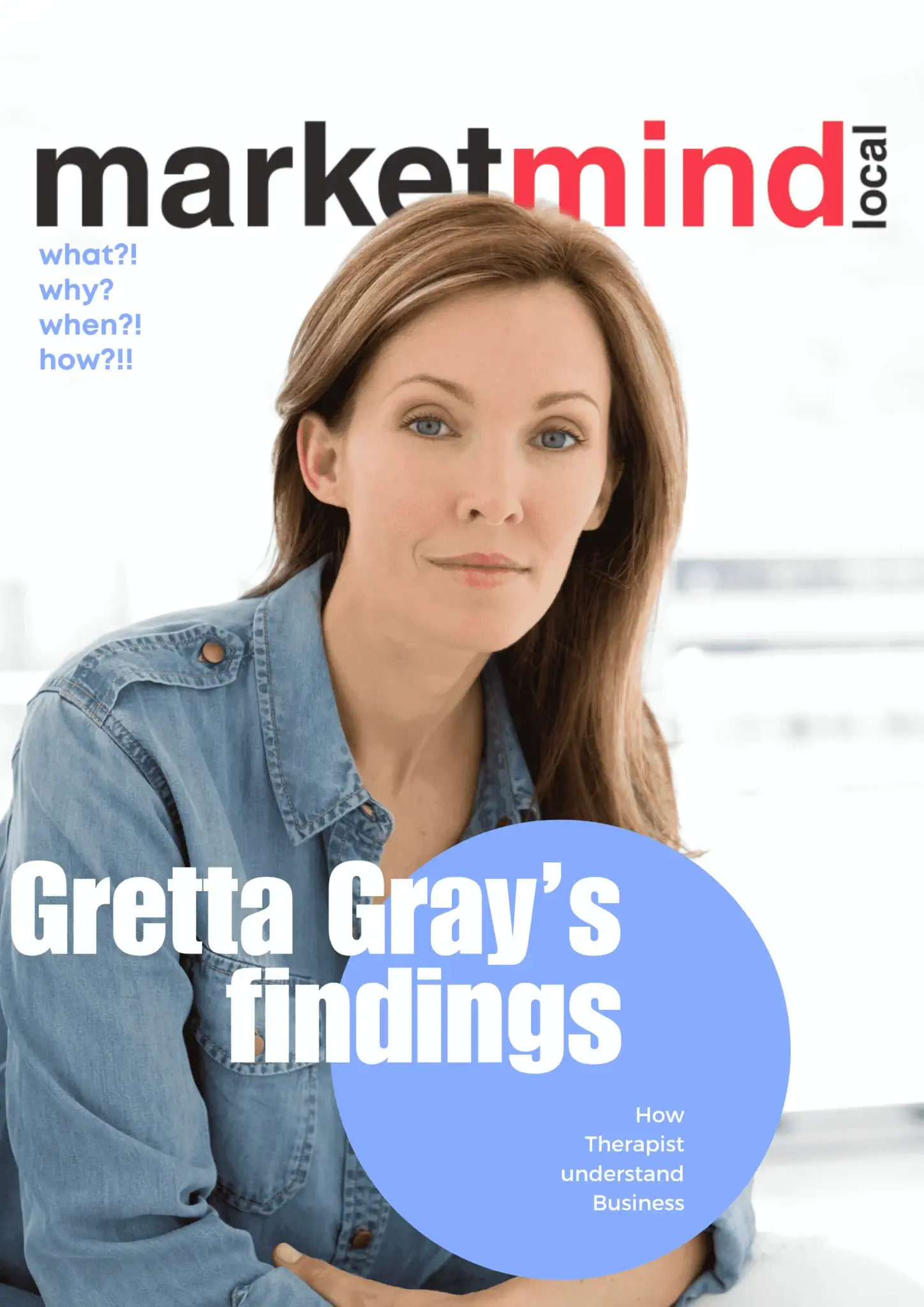 Marketmind magazine cover featuring the title 'Marketmind Local' in bold letters with vibrant colors.