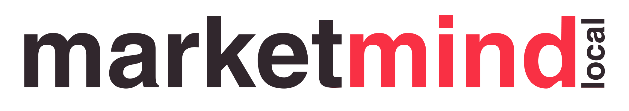 Marketmind local logo. Red 'mind' on white background, with 'marketmind local' logo.