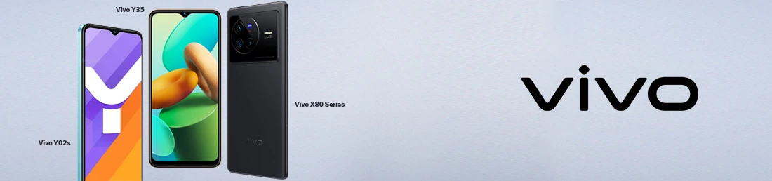 Directory 109 Vivo text with vivo cellphones on the left side and are different models of Vivo Smart Phone.