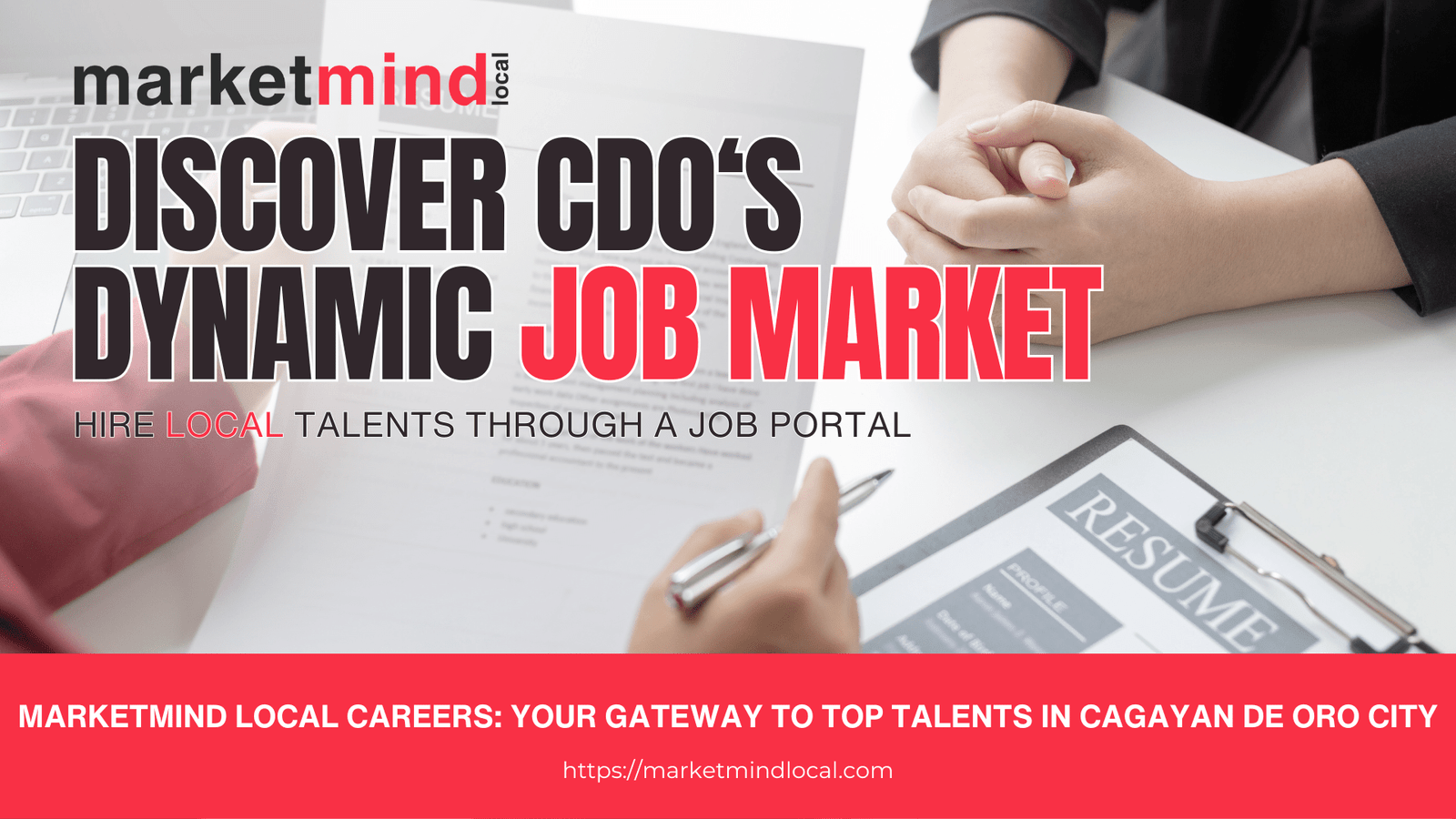 Recruit Top Talents in Cagayan de Oro City through Marketmind Local Careers