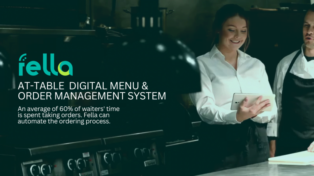 Fella Reimagines the Dining Experience with At-Table Digital Menu Order Management System