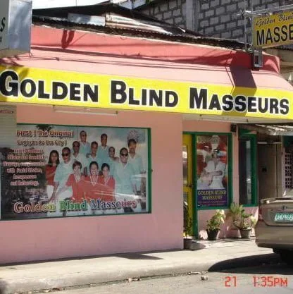 1630.Golden Blind Masseurs Marketmind Local