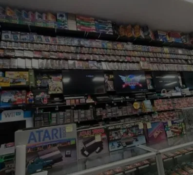 A store filled with video games and more, offering a wide range of items