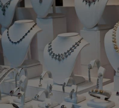 Jewelry shop showcased in a store