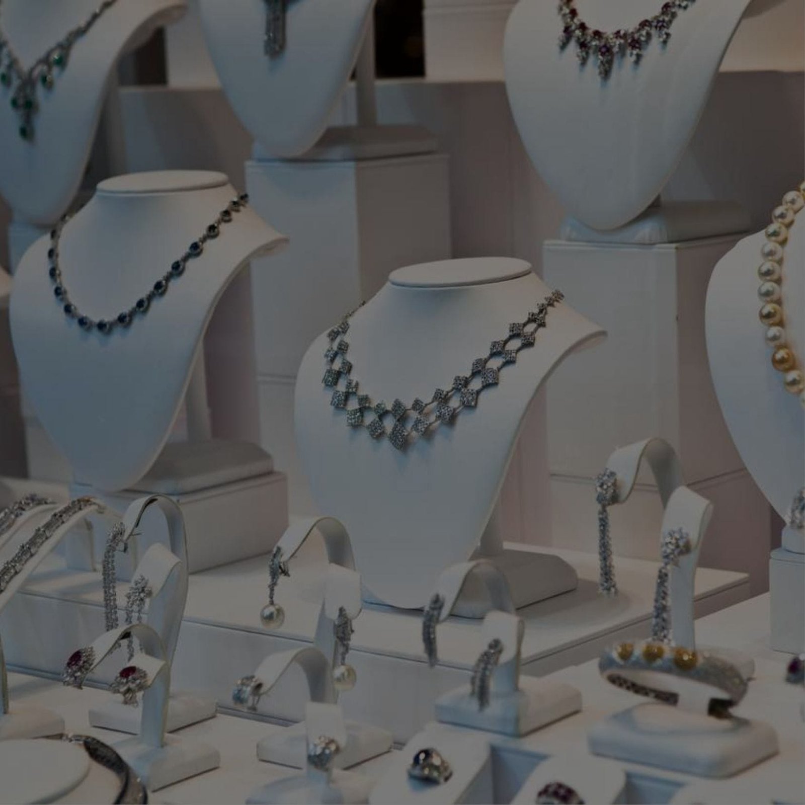 Jewelry shop showcased in a store