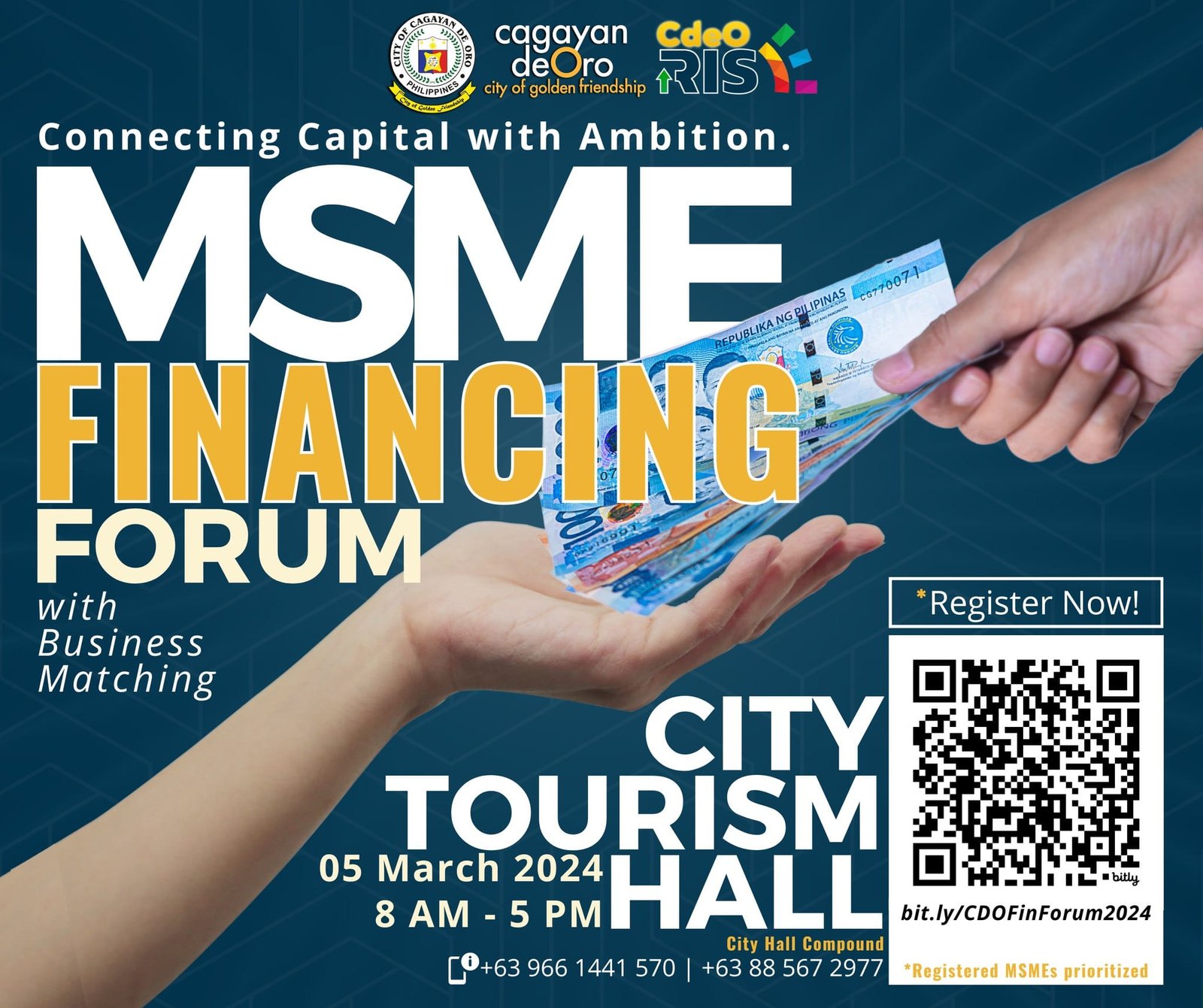 CDO MSME Financing Forum 1 CDO MSME Financing Forum