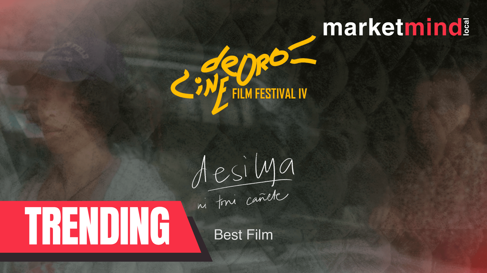 Desilya Short Film Wins Mindanao Film Festival.