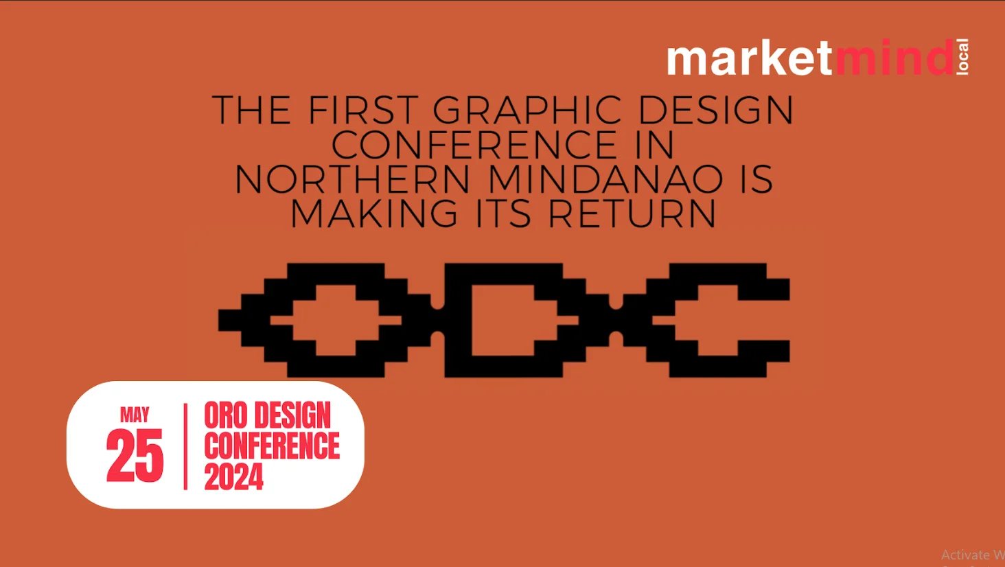ODC Event Banner: First graphic design conference in Northern Minas Gerais, featuring industry experts and innovative design trends.