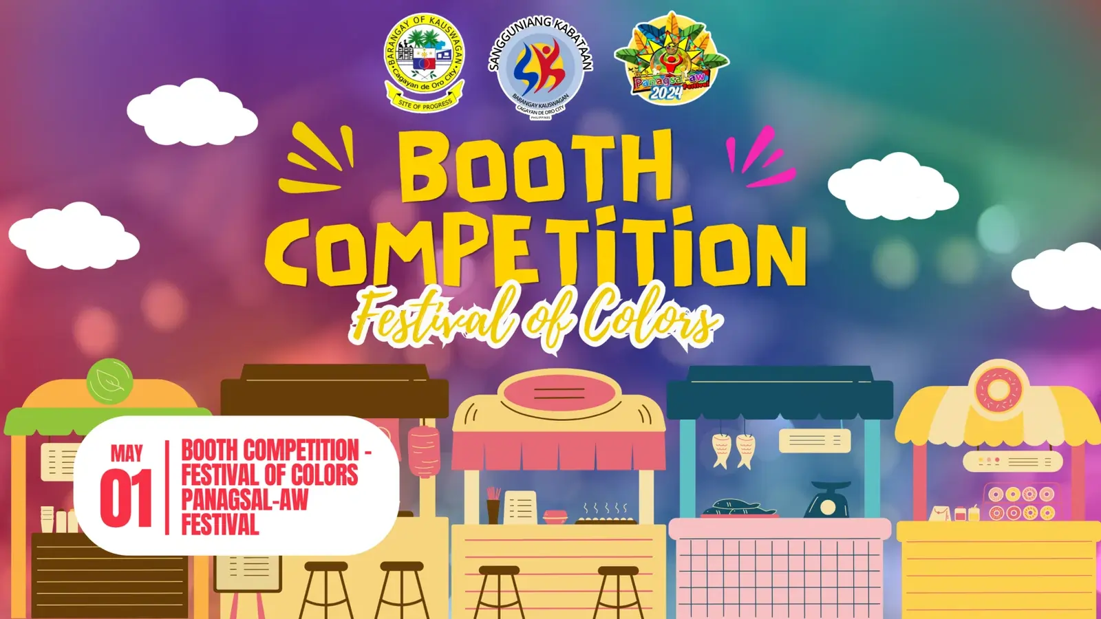 barangay Kauswagan Panagsal-Aw, Booth Competition Festival