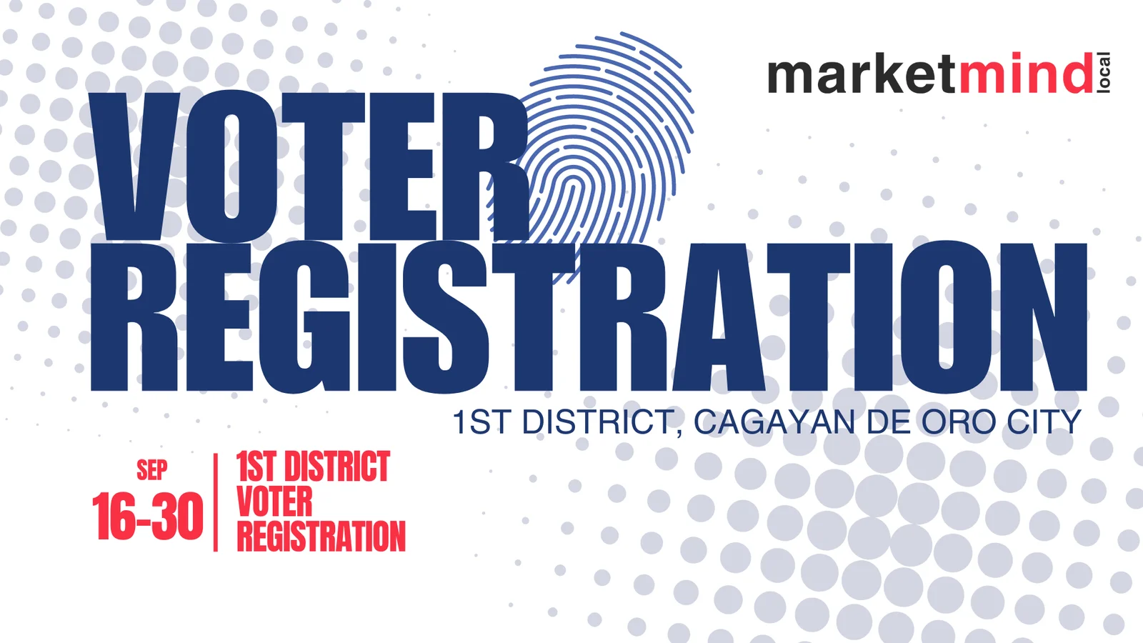 1. Image 1st District Voter Registration form with a pen, symbolizing the process of registering to vote.