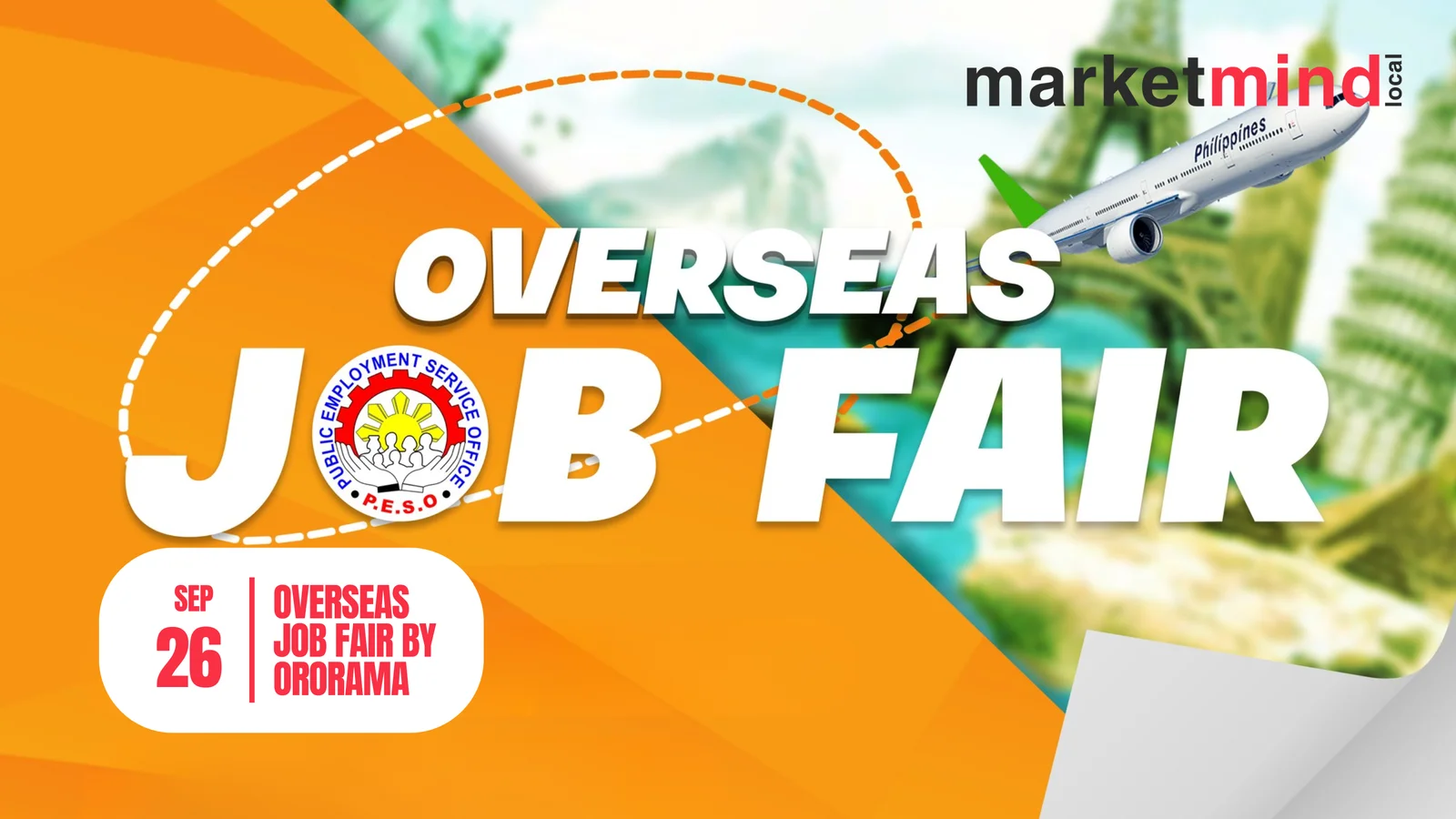 1. CDO PESO Overseas Job Fair with diverse attendees exploring various international career opportunities.